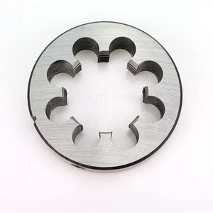 Plaquette de taraudage ronde M3 M4 M6 M8 M10 36, outil de taraudage à droite, à pas fin, en acier rapide - Product Image 2