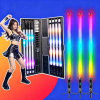 Barre de pixels LED RGB sans fil rechargeable étanche IP65, 360 pixels, DMX512, Artnet, télécommande, pour DJ, club, fête