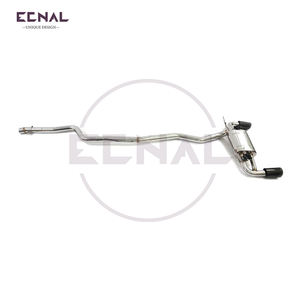Ecnal pour 2013-2016 BMW F20 <span class=keywords><strong>M135i</strong></span> <span class=keywords><strong>N55</strong></span> 3.0T SS304 Performance Catback Système d'échappement avec soupape Silencieux d'échappement - Product Image 3