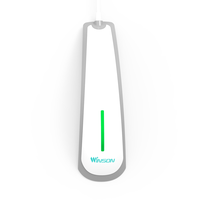 Escáner de Código de Barras con Cable, Lector de Código de Barras USB Portátil con Soporte, Escáner de Código de Barras Láser 1D para Supermercados