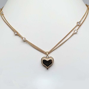 Collar con Colgante <span class=keywords><strong>de</strong></span> Corazón para Mujer, Estilo Vintage, Geométrico, Elegante, Regalo - Product Image 1