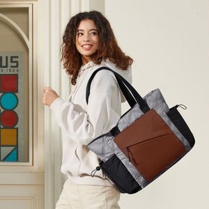 Large Capacity <b>Work</b> <b>Tote</b> <b>Bag</b> with 40oz Tumbler Puffer Travel Handbags Shopping <b>Bag</b> - Product Image 2