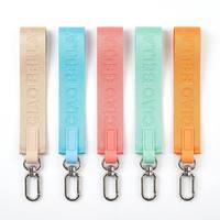 Sangle de poignet réglable en nylon jacquard portable BSBH OEM pour clés, téléphone, appareil photo, portefeuille