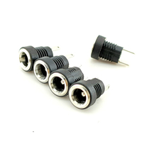 Jack Daya DC 2-Pin 5.5x2.1mm dengan Mur Pemasangan