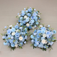Boule de fleurs artificielles en soie pour mariage, centre de table floral pour allée de mariage, décoration de scène de mariage, événements et fêtes