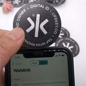 Étiquette de blanchisserie RFID personnalisée GSC, impression personnalisée, logo NFC, patch pour vêtements, étiquette imperméable, étiquettes NFC - Product Image 1