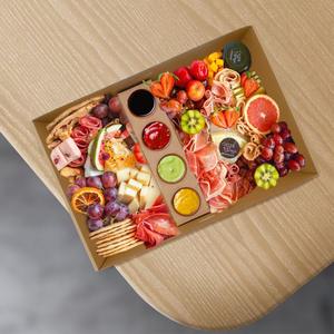 Коробка для еды на вынос, бумажный одноразовый контейнер для еды, упаковка для завтрака, ланча для завтрака - Product Image 6