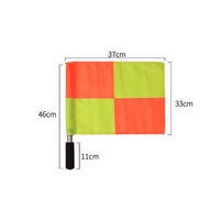 Drapeaux d'arbitre de football 2026 en gros, drapeaux d'assistant d'arbitre, drapeaux de juge de touche