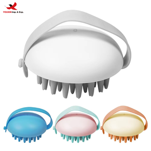 3 Days Wholesale Waterproof <strong>Hair</strong> Scrubber Cleaning <strong>Brush</strong> Portable <strong>Hair</strong> Scalp Massager Shampoo <strong>Brush</strong> GZ RTS <strong>Bulk</strong> Mixed Order - Product Image 1