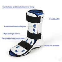 Attelle orthopédique de cheville pour la marche |   Support de cheville antidérapant pour personnes âgées, attelle de soutien de la mobilité des pieds pour hommes et femmes