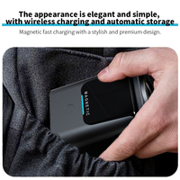 Support de chargeur portable pour téléphone portable, montre, écouteurs, chargeur sans fil magnétique pliable 3 en 1 à charge rapide 15W