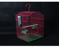 Cage à oiseaux portable en fil de fer de haute qualité, spacieuse et durable, grande taille pour l'élevage et l'établissement de Mynah, perroquets et perruches à la maison