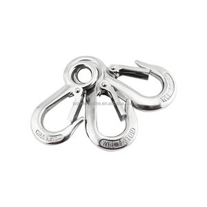 Gancho de grúa de elevación con resorte de ojo grande de acero inoxidable resistente 0,2 T 0,3 T 0,5 T - Product Image 4