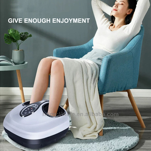 Venta al por mayor masaje de pies vibratorio con calefacción Shiatsu personalizado Spa de pies 220V masajeador de baño de pies plegable - Product Image 4