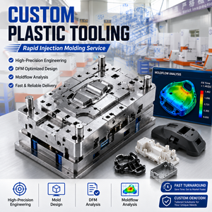 Fabricante de Herramientas de Plástico Personalizadas, Servicio de Moldeo por Inyección Rápida, Diseño de Moldes de Ingeniería de Alta Precisión, Análisis de Moldes DFM - Product Image 1