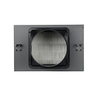 Kotak Filter Udara Dalam Rumah Tangga dengan Filter HEPA dan Filter Karbon Aktif untuk Sistem Ventilasi Kipas Pembuangan