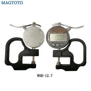 0-12.7mm डिजिटल मोटाई गेज मीटर उपाय के लिए कांच कागज फिल्म प्लेट - Product Image 3