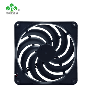 Poweryear 14cm 낫 축 방향 흐름 냉각 팬 대용량 140x140x25mm 유압 베어링 브러시리스 14025 DC 12V <span class=keywords><strong>140mm</strong></span> 팬 - Product Image 1