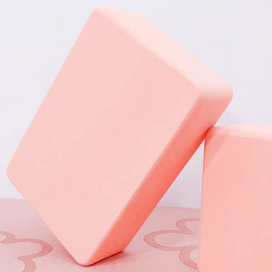 Blocs de yoga en mousse EVA écologiques personnalisés avec logo, haute densité, type à coins arrondis pour le fitness, le Pilates et les exercices - Product Image 3