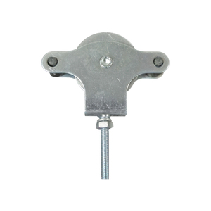 Puleggia per stendibiancheria Wolfpack zincata 40 mm. Puleggia in Metallo con Vite - Product Image 1