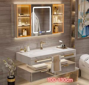 Luxury Hotel European <strong>Style</strong> Wall Mounted <strong>Bathroom</strong> Vanity High Quality <strong>Bathroom</strong> Cabinet Set - Product Image 2