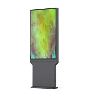75 inch outdoor waterproof Android video player kiosk lcd totem display digital signage advertising display