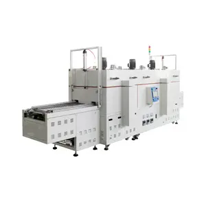 Industrial Hot Air Conveyor Mesh Belt Dryer Tunnel Machine For Biological enzyme test paper LCD touch screen