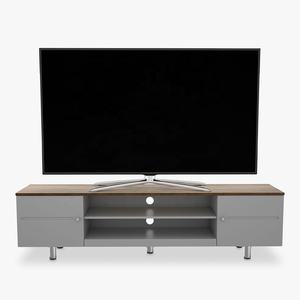Mueble <span class=keywords><strong>de</strong></span> TV <span class=keywords><strong>de</strong></span> lujo moderno, muebles <span class=keywords><strong>de</strong></span> sala <span class=keywords><strong>de</strong></span> estar OEM, soporte <span class=keywords><strong>de</strong></span> TV gris <span class=keywords><strong>de</strong></span> calidad, madera <span class=keywords><strong>de</strong></span> moda con seis compartimentos <span class=keywords><strong>de</strong></span> almacenamiento - Product Image 3