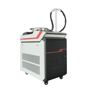 Máquina de limpieza láser de fibra de mano, 1000w, 1500w, 2000w, limpiador láser de superficie de pintura al óleo de óxido