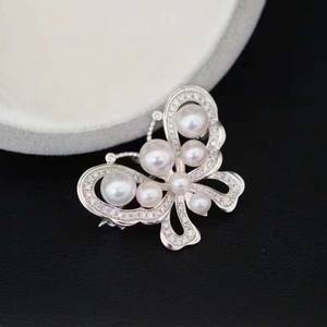 Broche de Mariposa Otoño Invierno, Alta Calidad, Multi Perla, Flor de Pecho, Perla de Agua Dulce, Decoración de Pecho, Nuevo Patrón Numérico - Product Image 3