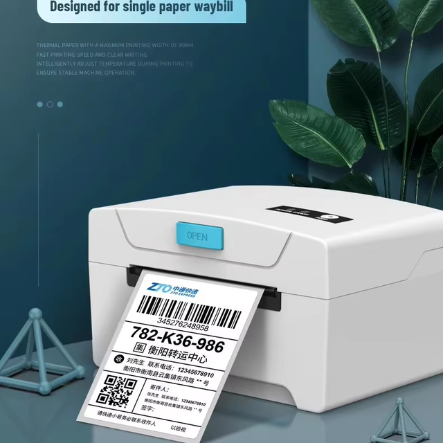 203DPI Impresora Termica 58mm Impresora Termica 80mm Thermal Receipt POS Bill Ticket Printer Inkless Thermal Printer 200mm/s