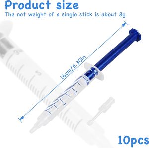 10 PCS Gel blanchissant pour les dents 35% CP, seringues de gel blanchissant pour les dents 3ML, recharges de gels blanchissants pour les dents - Product Image 2