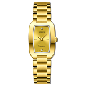 Montre à quartz pour femmes BINBOND, élégante montre-bracelet pour tous les jours avec bracelet en acier inoxydable étanche - Product Image 3