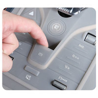Couverture de panneau de vitesse de console centrale de voiture coussin d'accoudoir coussin de porte pour byd atto 3 2022 2023 2024 2025 yuans plus protecteur de pommeau de levier de vitesse