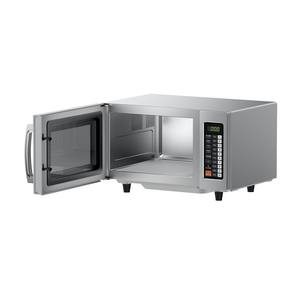 Four à micro-ondes commercial Midea 25L, intérieur en acier inoxydable, design à panneaux plats, pour restaurants et magasins de proximité - Product Image 1