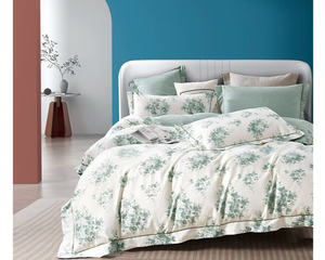 Nuova borsa in cotone stampato Pvc Set di trapunte stampate Set copriletto copriletto stampato Set copripiumino con federa - Product Image 2