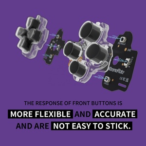 ชุดปุ่มกดแบบสัมผัส EXtremeRate Custom Tactile Dpad Action Buttons Mouse Click Kit และชุดปุ่มกด Face Buttons Click Kit สำหรับคอนโทรลเลอร์ PS5 Edge - Product Image 6
