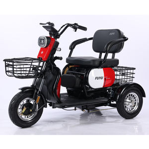 Triciclo Eléctrico Plegable DESEO de Alta Calidad, 60V, Carrocería Abierta Pequeña, 3 Pasajeros, Autonomía de 30-50 km, Velocidad de 30-50 km/h, Ruedas de Aleación de Aluminio - Product Image 1