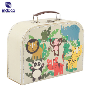 Custom Made New Arrival Kids Cardboard Suitcase Toy Baby Clothing Paper Gift Set Box