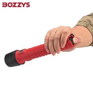 Bozzys xách tay 3W Công nghiệp LED <span class=keywords><strong>Torch</strong></span> mới có thể sạc lại đèn pin với nhựa không thấm nước cung cấp điện cơ thể bao gồm - Product Image 5