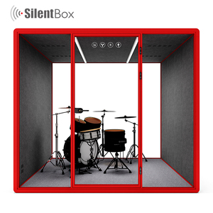 Stanza di isolamento medica mobile su misura facile da installare/cabina della stanza insonorizzata/baccello del lavoro a prova di suono - Product Image 3