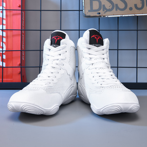 Botas de Boxeo Personalizadas con Logotipo Personalizado al por Mayor 2025, Zapatos Profesionales de Halterofilia y Levantamiento de Pesas para Hombre - Product Image 6