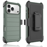 Étui de protection intégrale antichoc avec béquille et clip ceinture, robuste et résistant pour Samsung A27 A17 A16 A26