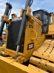 Gran oferta, excavadora hidráulica sobre orugas Cat D7H usada de Japón, precio bajo con componente de motor central - Product Image 6
