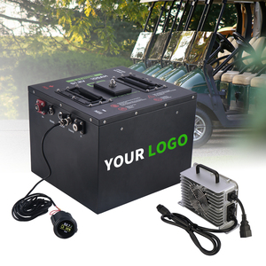 Batterie de chariot de golf 48V 105AH, mini batterie au lithium avec BMS 300A pour chariot de golf, EZGO, YAMAHA, ICON, Marshell 51.2V 105Ah - Product Image 2