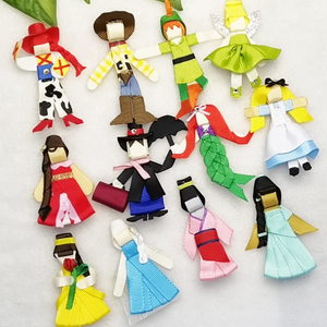 Lovely Sweet Grosgrain <strong>Ribbon</strong> Cartoon Sculpture Hair <strong>Bow</strong> with Half Lined Clip <strong>Small</strong> Size for Kids Hair Accessories - Product Image 4