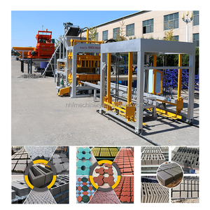 Lồng vào nhau <span class=keywords><strong>paver</strong></span> Khối Máy làm QT6-15 Trọng lượng nhẹ xi măng Road <span class=keywords><strong>paver</strong></span> khối bê tông máy gạch với Siemens động cơ - Product Image 2