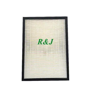 cheap custom household electric appliances parts hepa filter replacement fabric PET H13 hepa air filter element for air strainer