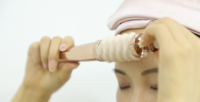 Nouveau modèle 2026 Premium : Appareil de massage facial et du cou avec rotation automatique gauche-droite, Dispositif de lifting du visage en silicone