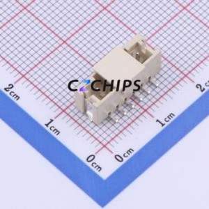 WAFER-PH2.0-6PLB Wire-to-<b>Board</b> <b>Pin</b> Header SMD,P=2mm Connector 1x6P 2mm Vertical Mount PH - Product Image 1